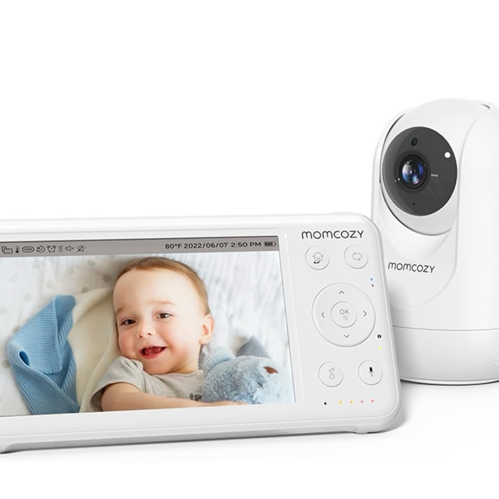Momcozy Video Baby Monitor, 1080P 5" HD Baby Monitor with Camera